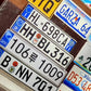 Scale Model Car License Plate | Custom Services