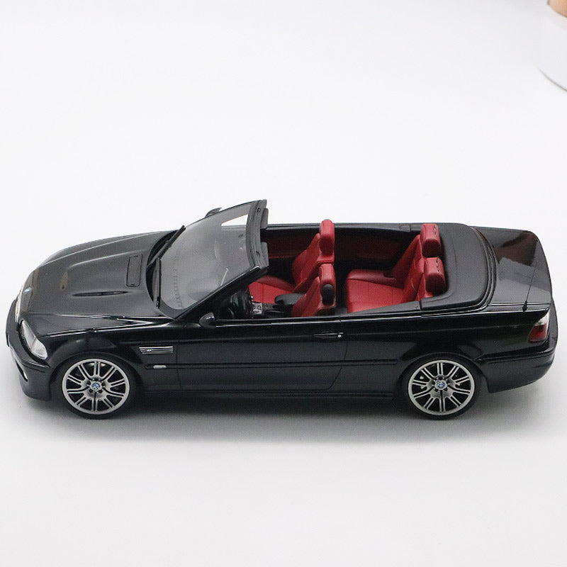 BMW M3 E46 Black Roadster 1:18 Scale Resin Model Car – Lovecarstore