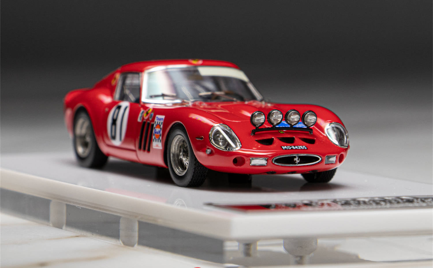 Ferrari Le Mans 250GTO Sports car 1:64 Scale Resin Model Car