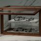 Tenon and Mortise Joint Wooden Die cast Car Display Case