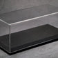 Custom Model Car Acrylic Display Case Leather Carbon Fiber Flannel Base