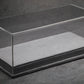 Custom Model Car Acrylic Display Case Leather Carbon Fiber Flannel Base