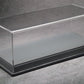 Custom Model Car Acrylic Display Case Leather Carbon Fiber Flannel Base