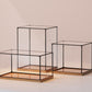 Wooden Base Metal Frame Diecast Display Case Free Combination Custom Size