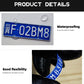 Scale Model Car License Plate | Custom Services